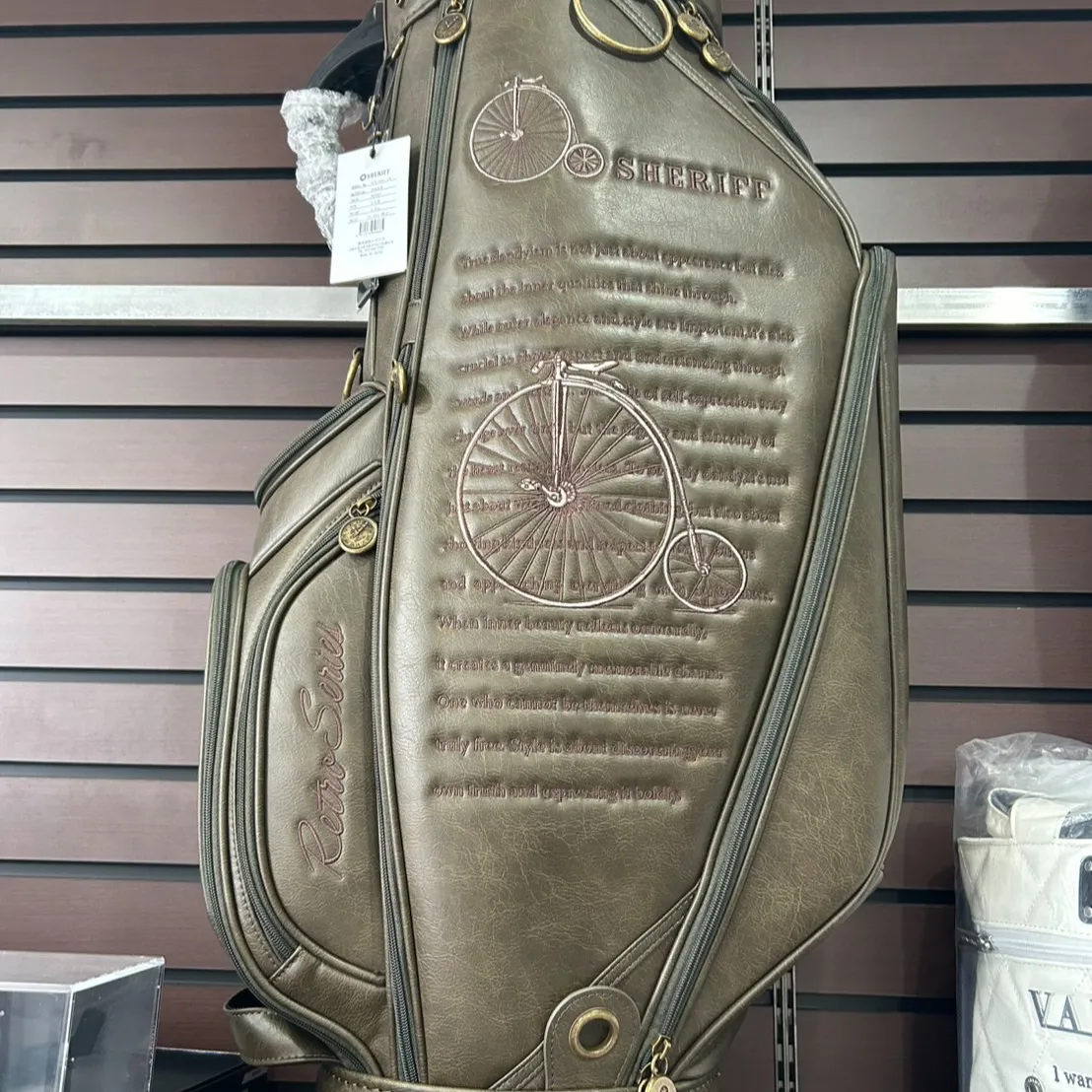 新作キャディーバッグが入荷しました！⛳️✨『シェリフシリーズ...